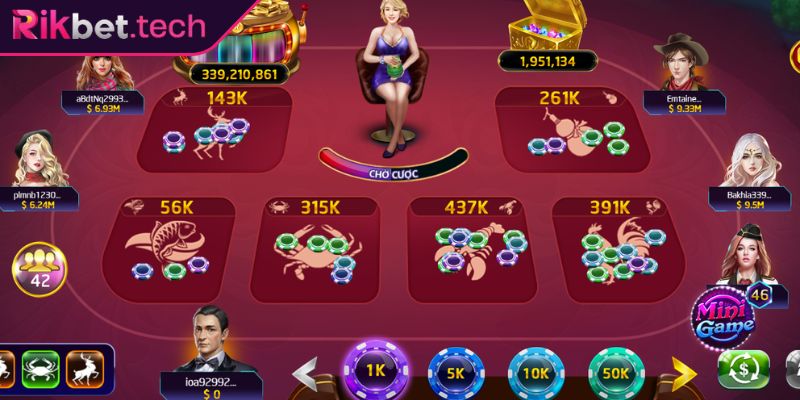 Khái quát game bầu cua Rikbet
