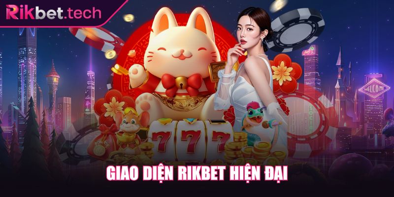 Giao diện Rikbet hiện đại