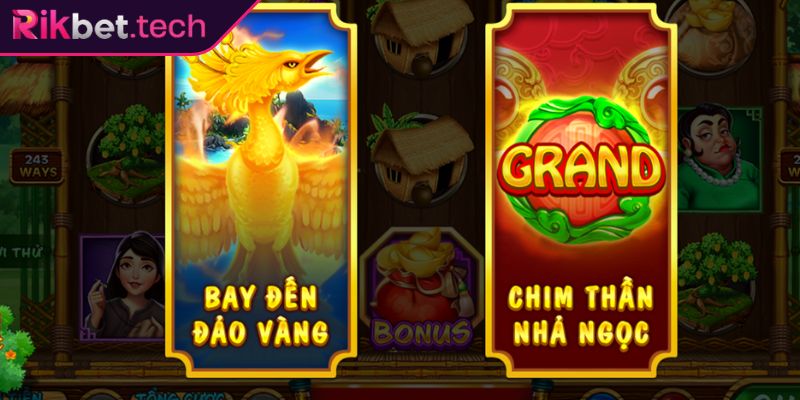 Tính năng đặc sắc khi chơi slot Ăn Khế Trả Vàng RIKBET